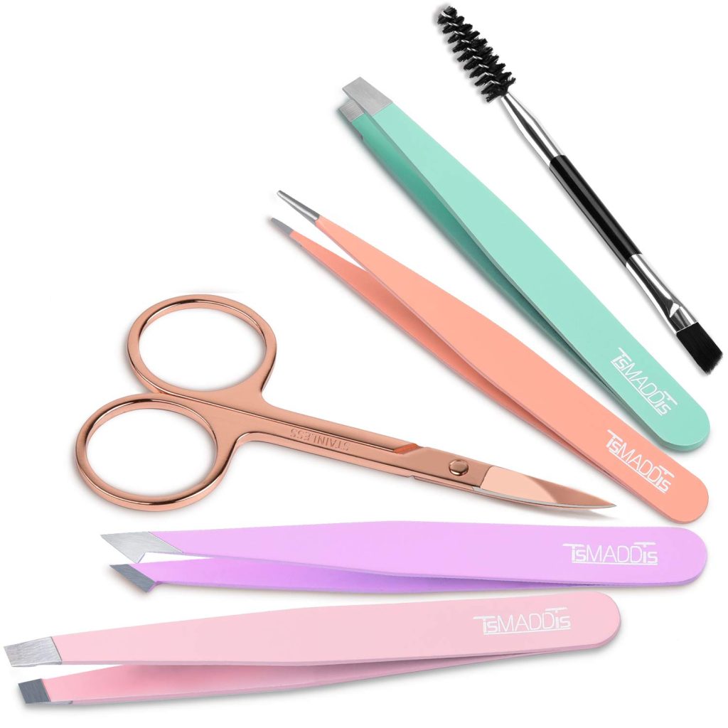 Eyebrow Tweezer Set - Achieve Perfect Brows with TsMADDTs Eyebrow Tool Kit 1