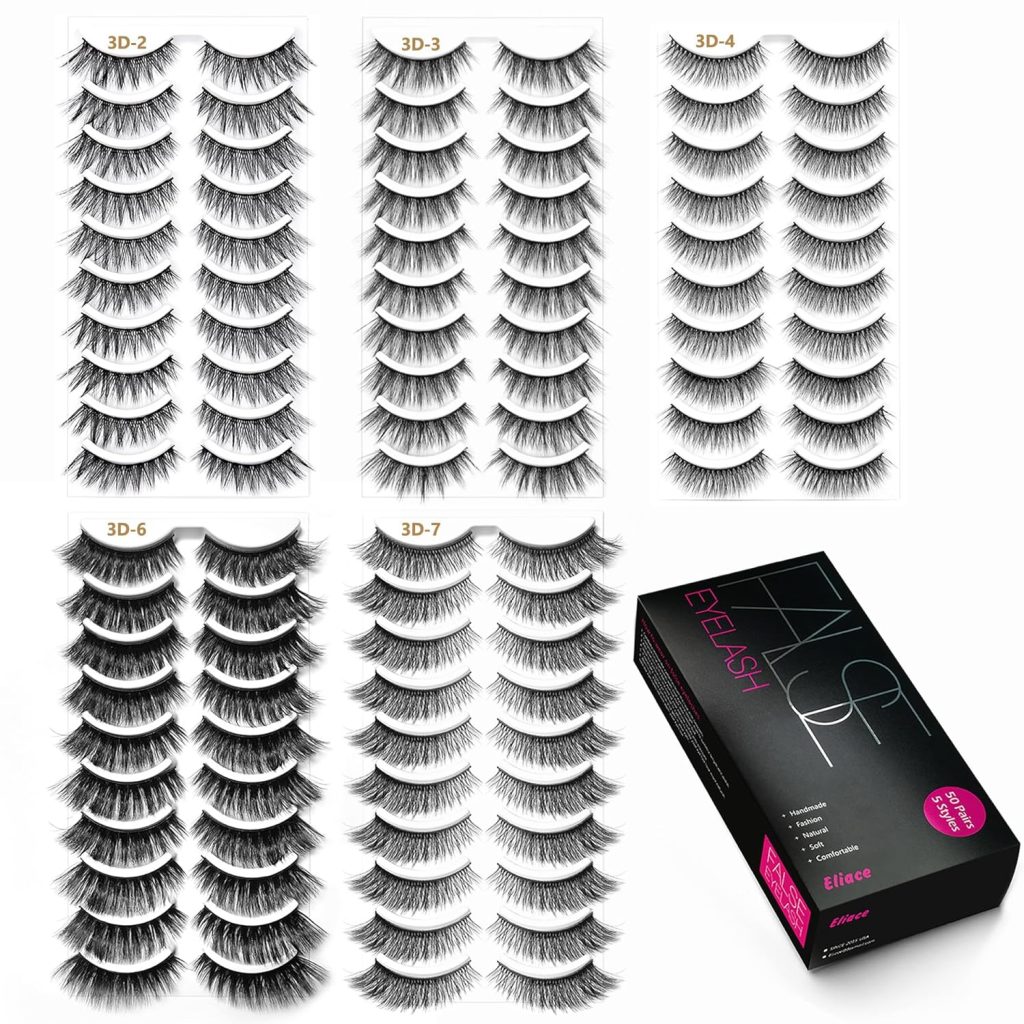 3D Faux Mink Lashes - Enhance Your Natural Beauty with Eliace Eyelashes 1