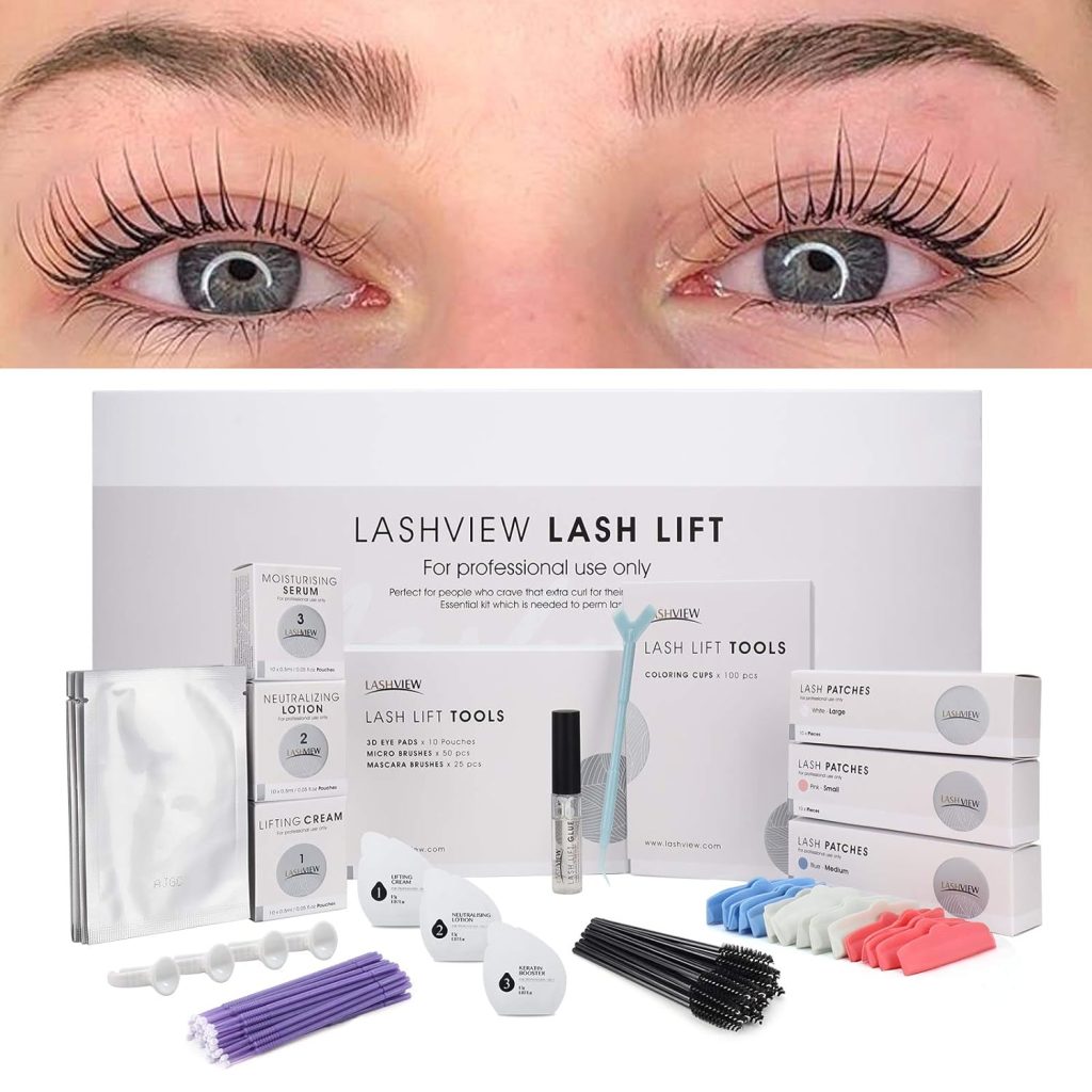 Achieve Beautiful Curled Lashes with the LASHVIEW Lash Lift Kit 1