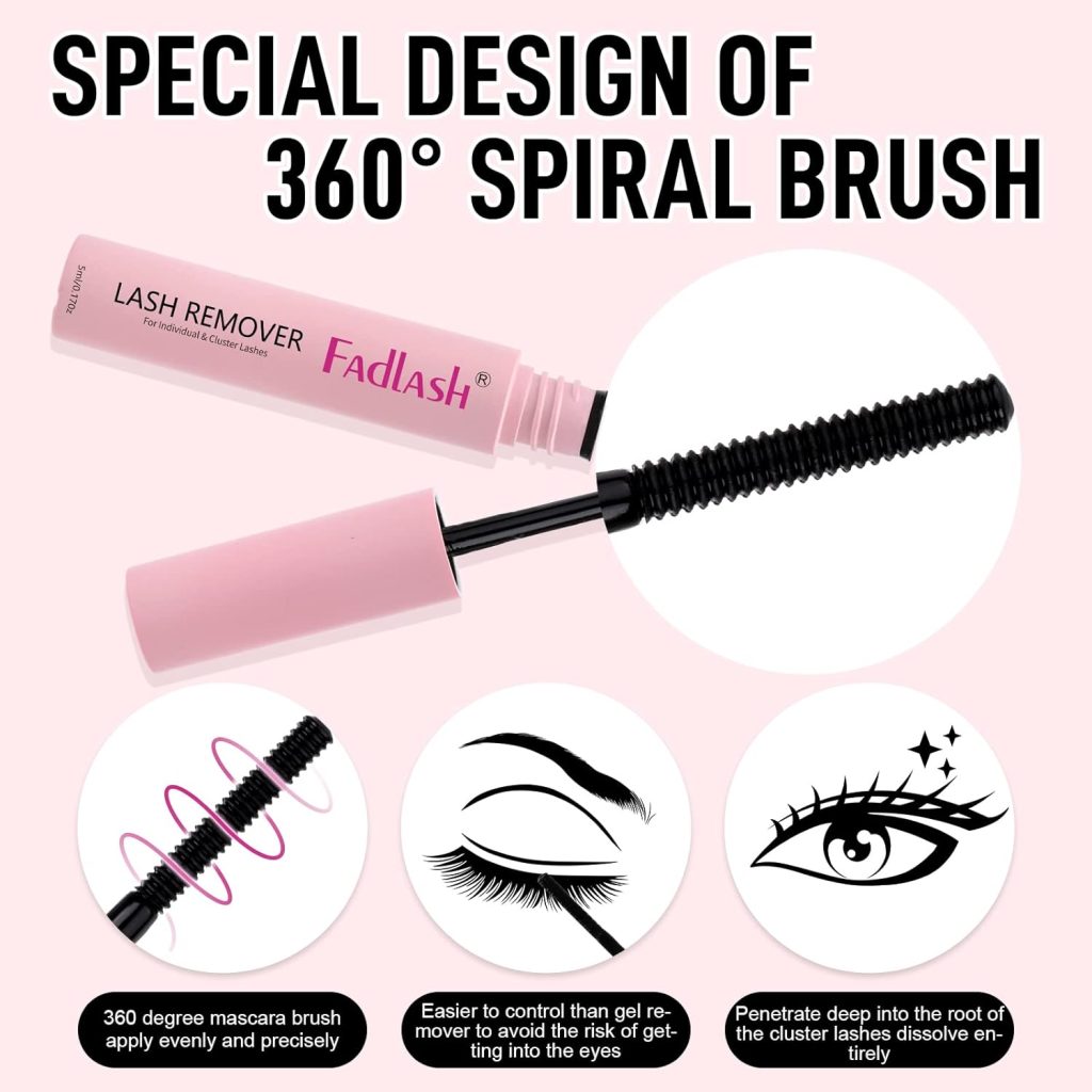 Cluster Lash Glue Remover - Effortless Solution by FADLASH 1