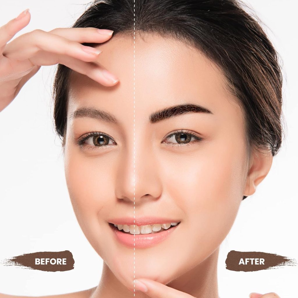 How to Achieve Perfectly Shaped Brows with an Eyebrow Stamp Stencil Kit 2