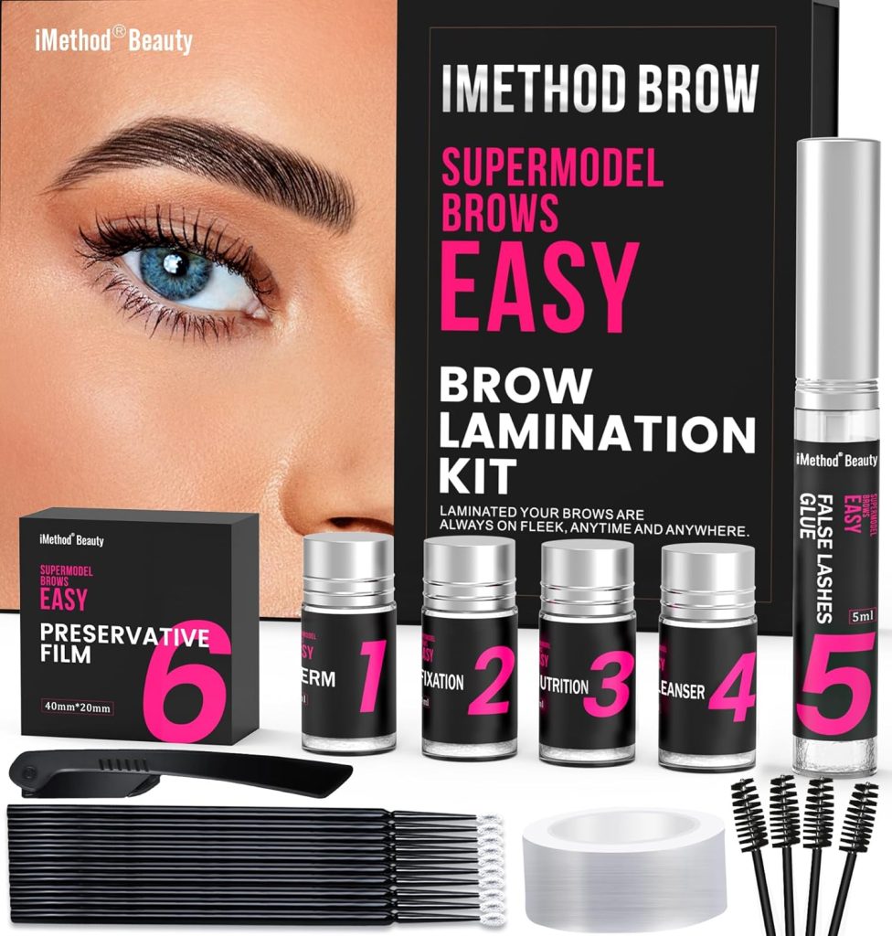 DIY Eyebrow Lamination Kit - Achieve Salon-Quality Brows at Home with iMethod 1