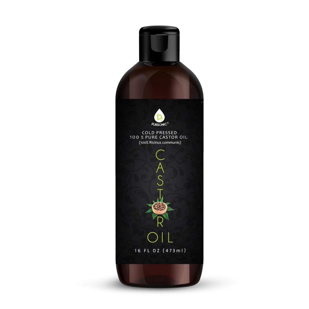 Cold-Pressed Castor Oil: Nourish Skin and Promote Hair Growth with Pursonic 1
