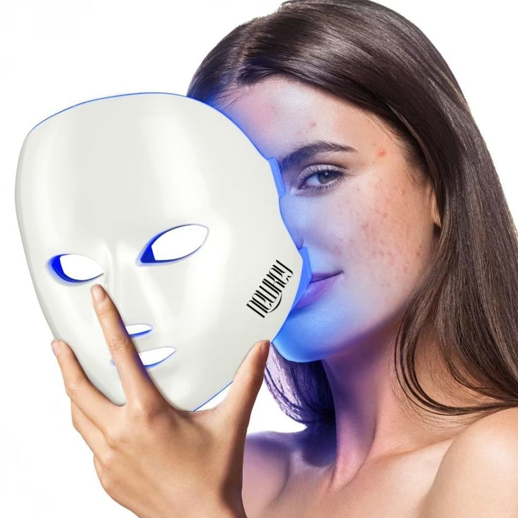 NEWKEY LED Face Mask: A Game-Changer for Acne and Aging Skin 1