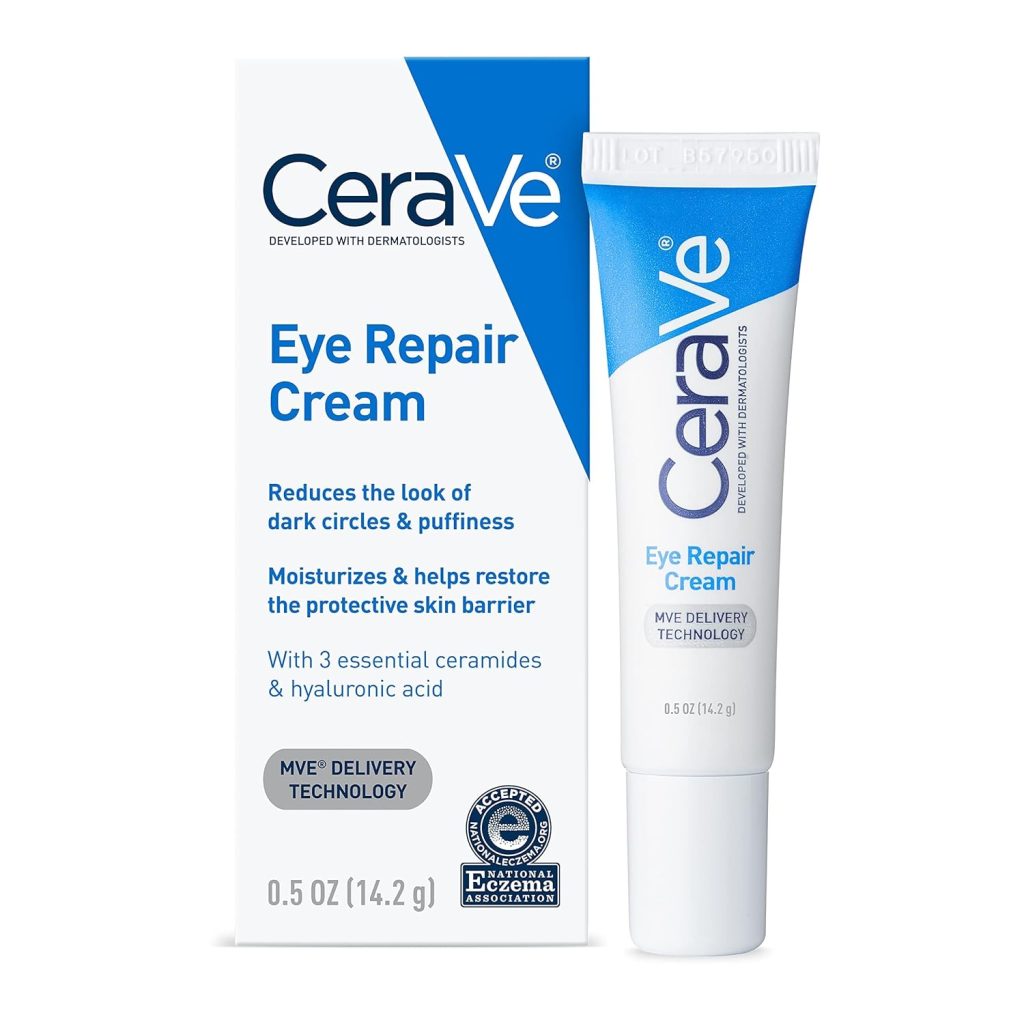 CeraVe Eye Repair Cream - Reduce Dark Circles & Puffiness 5