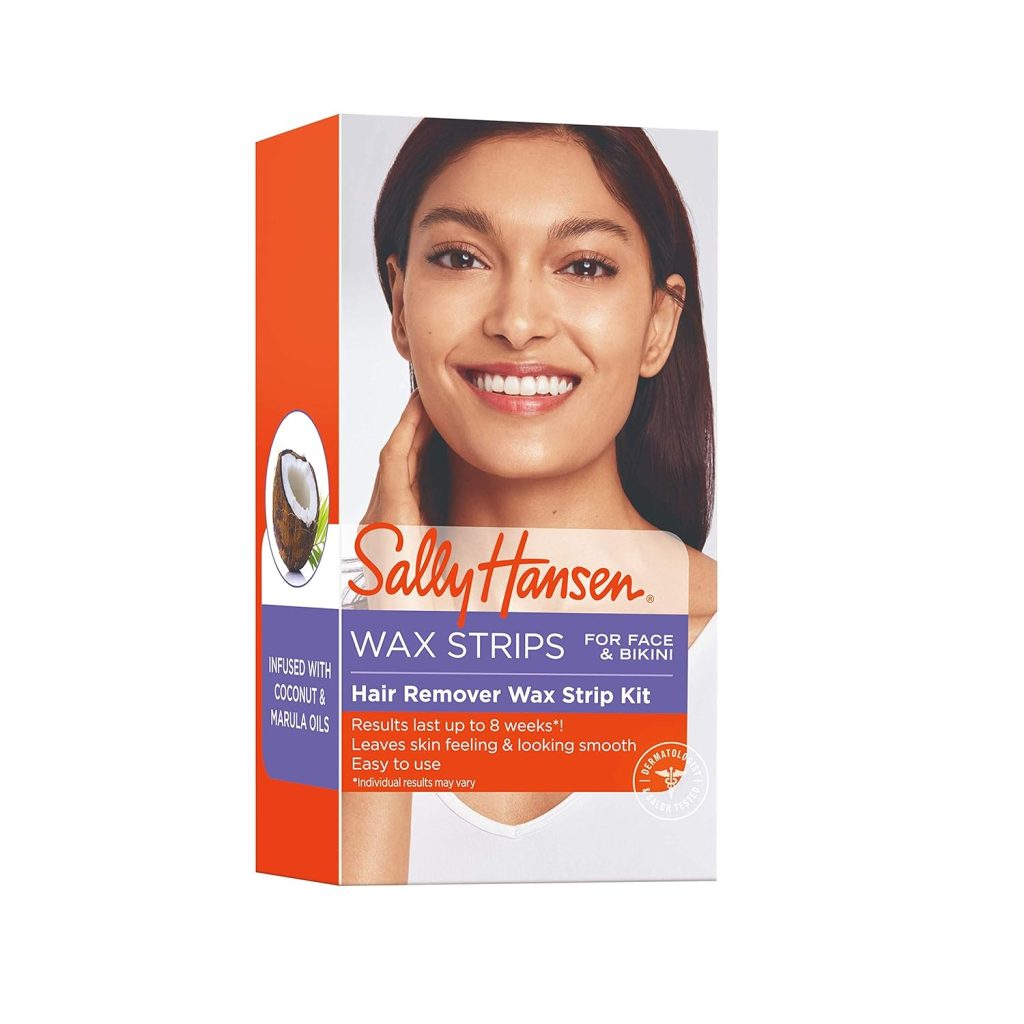 Face and Bikini Wax Made Easy with Sally Hansen Wax Strip Kit 1