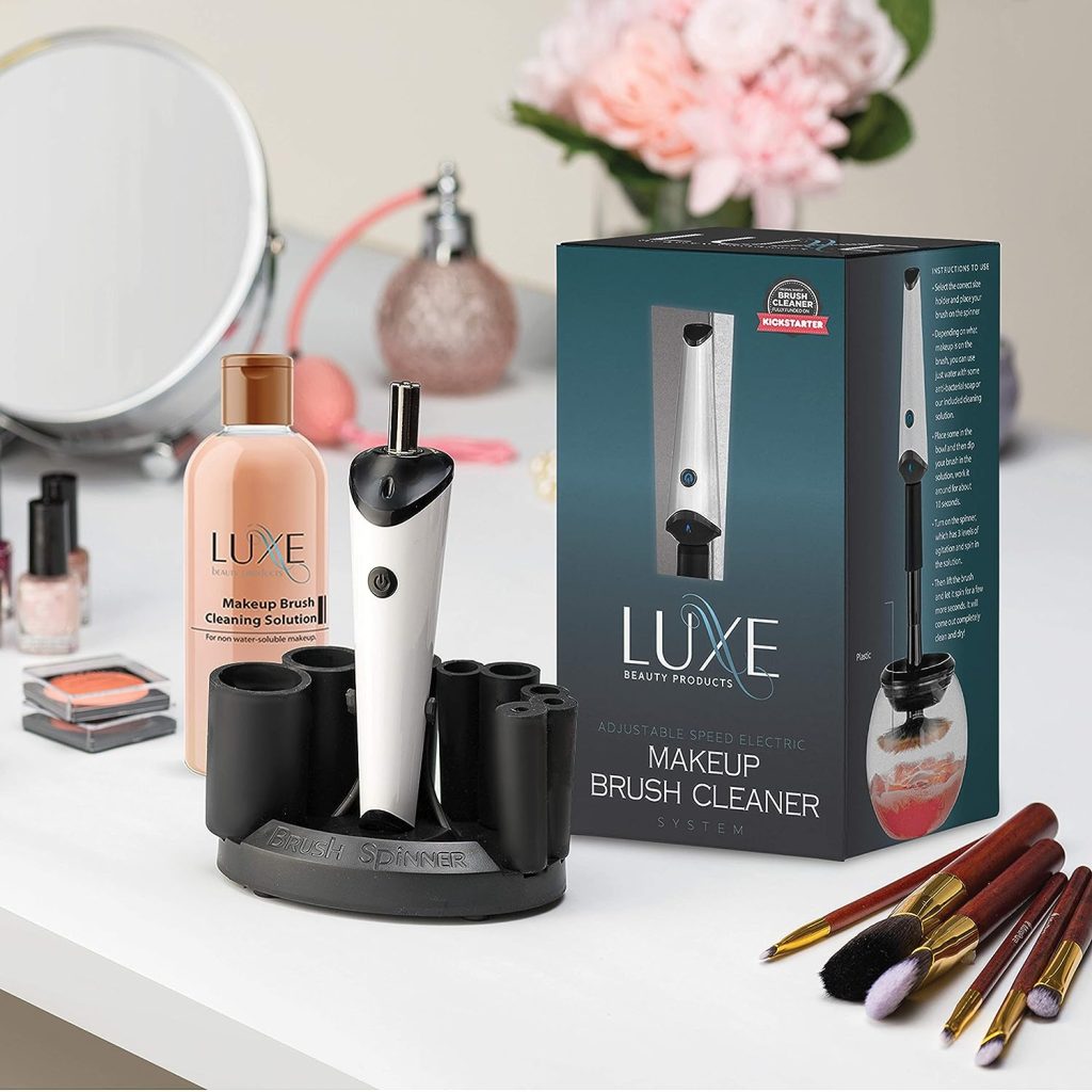 Electronic Makeup Brush Cleaner - Say Goodbye to Manual Cleaning with Luxe Electric Brush Cleaner 1