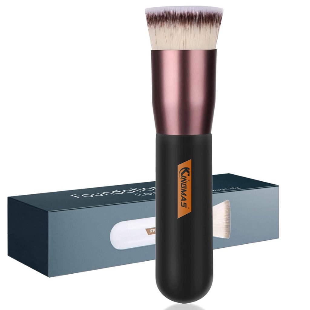 Premium Kabuki Makeup Brush: Achieve Flawless Application with KINGMAS 1