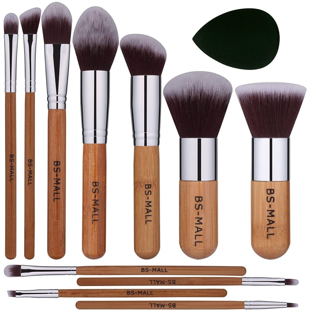 Kabuki Brush Set - Achieve Flawless Makeup with the Affordable BS-MALL Set 1