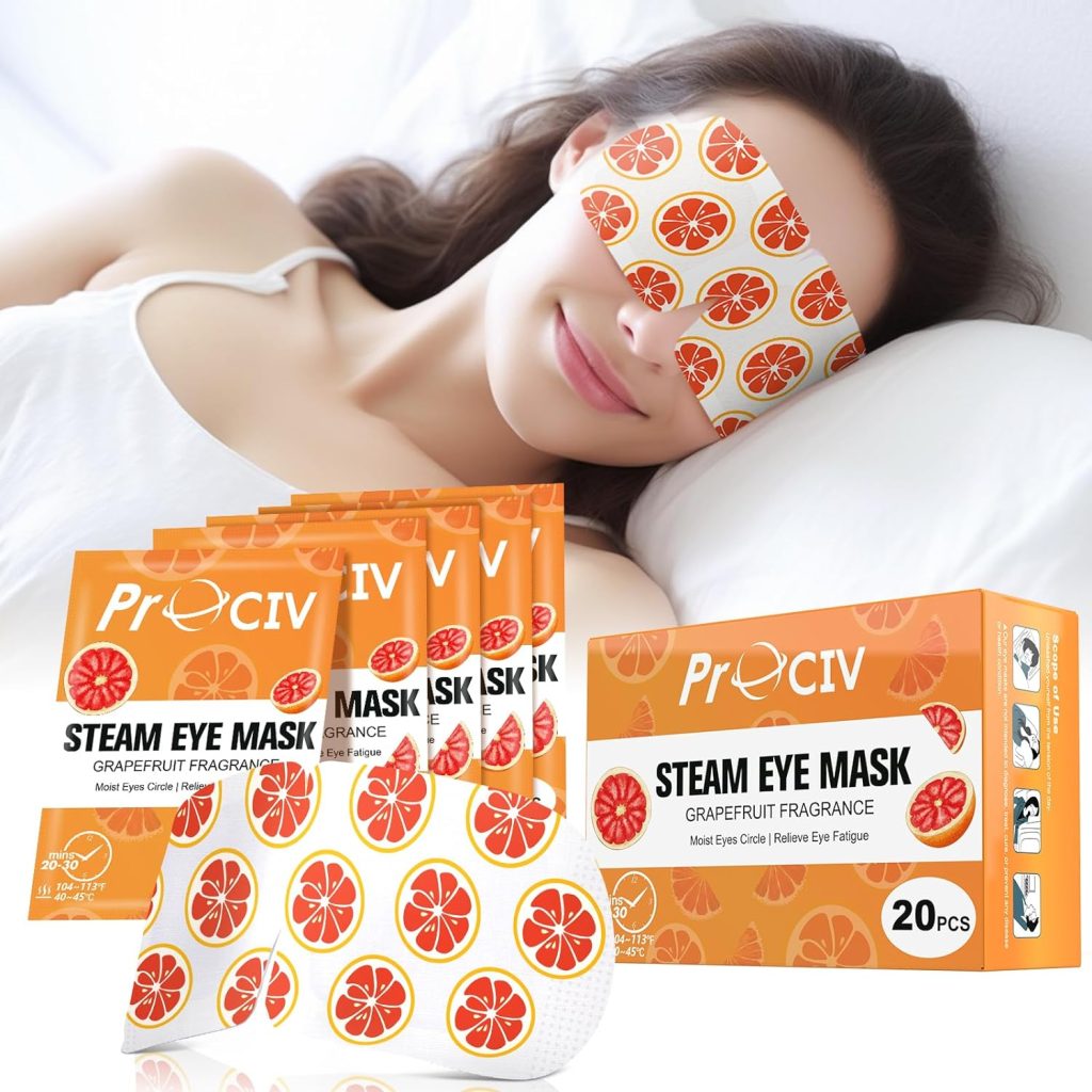 Get Relief and Relaxation with Heated Eye Masks by ProCIV 1