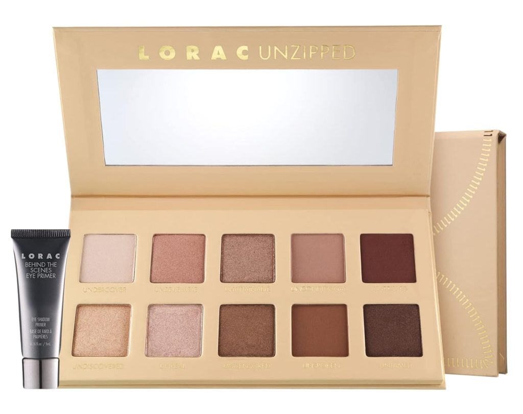 Lorac Eyeshadow Palette - Achieve the Perfect Shimmery Eye Look with the Unzipped Palette 4