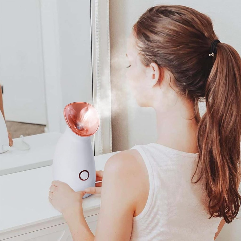 Hot Mist Face Steamer - Rejuvenate Your Skin with Nano Ionic Technology 2