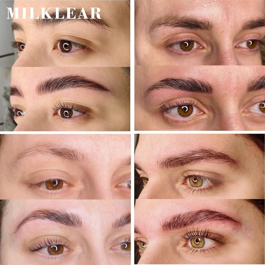 Eyebrow Lamination Kit - Achieve Salon-Like Results at Home with the MILKLEAR 2in1 Kit 1