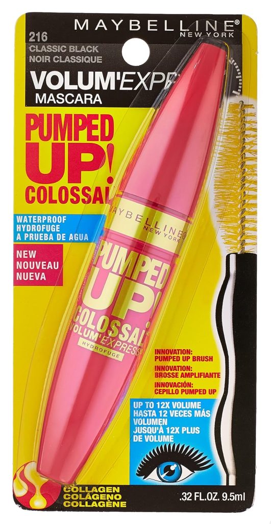 Pumped Up! Colossal Mascara - Maybelline's Waterproof Lash Booster 1