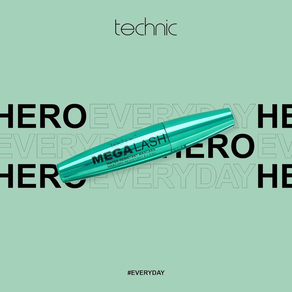 MegaLash Water Resistant Mascara - Transform Your Lashes with Technic 1