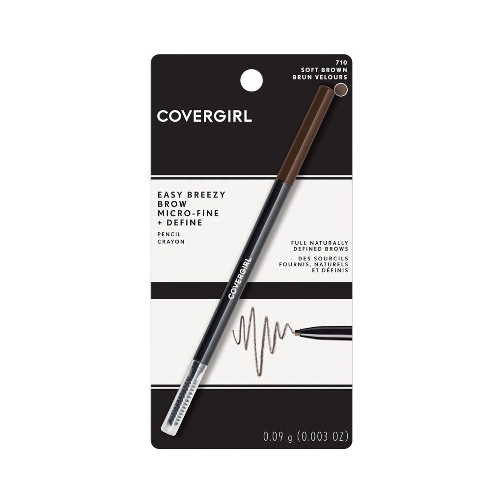 CoverGirl Eyebrow Pencil - Effortlessly Define and Fill Brows with Easy Breezy Brow 1