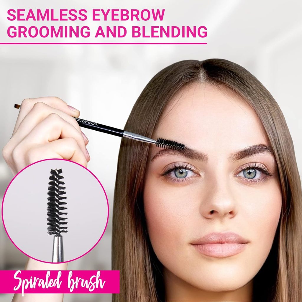 Angled Eye Brow Brush: Achieve Perfect Brows with Keshima 1