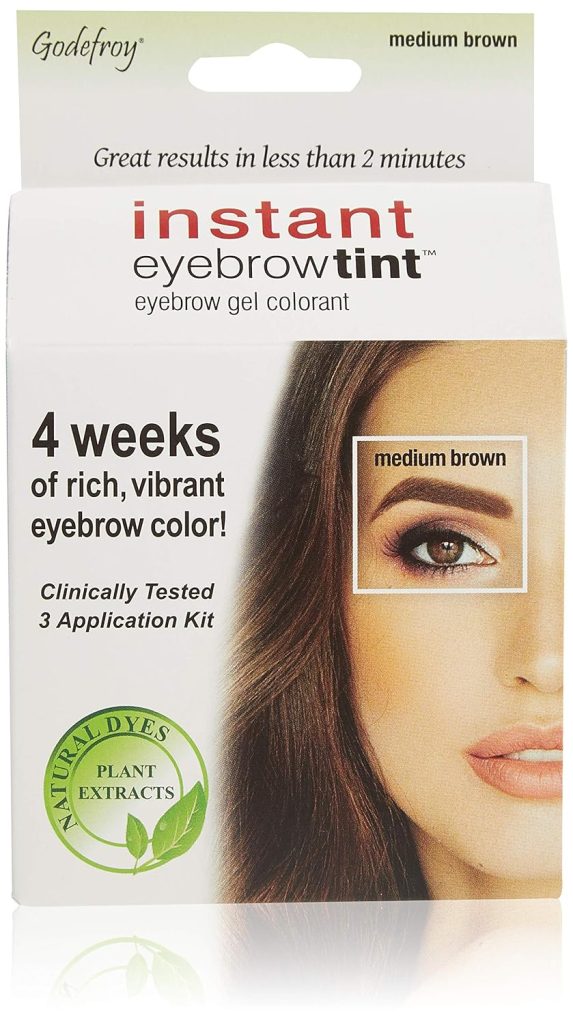 Instant Eyebrow Tint - Godefroy's Reliable Solution for Perfect Brows 1