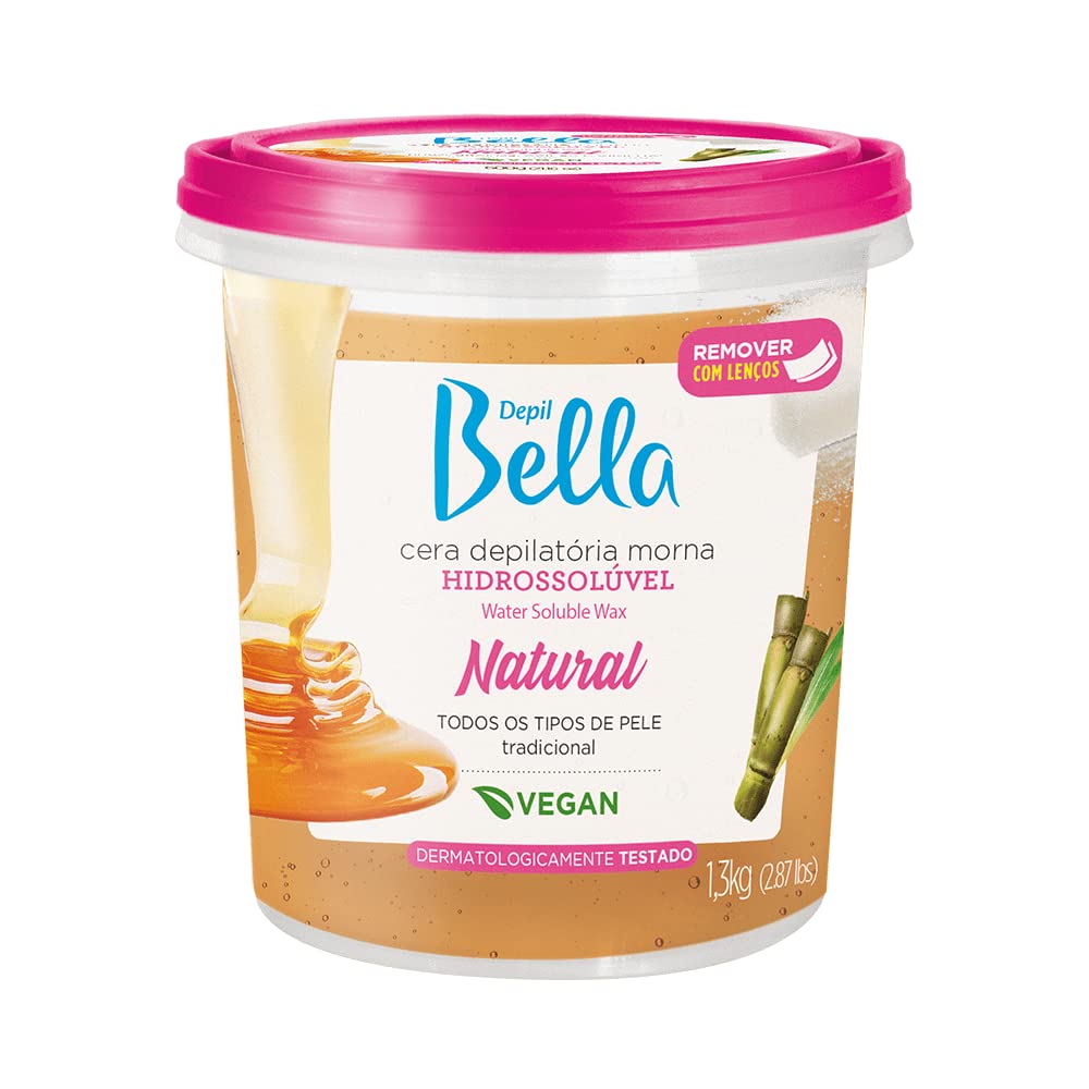 Natural Sugar Wax for Smooth and Efficient Hair Removal with Depil Bella Paste 1