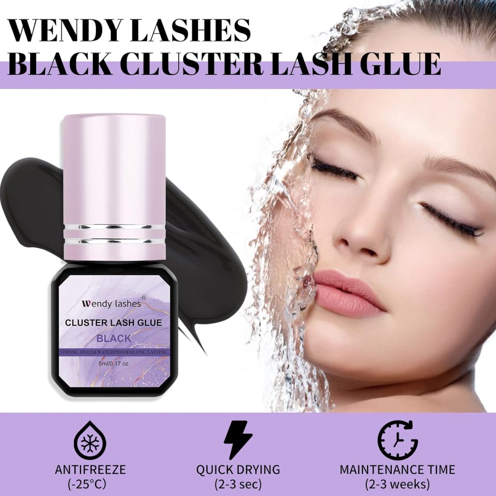 Get Long-Lasting Hold with Lash Glue Cluster Eyelash Glue 1