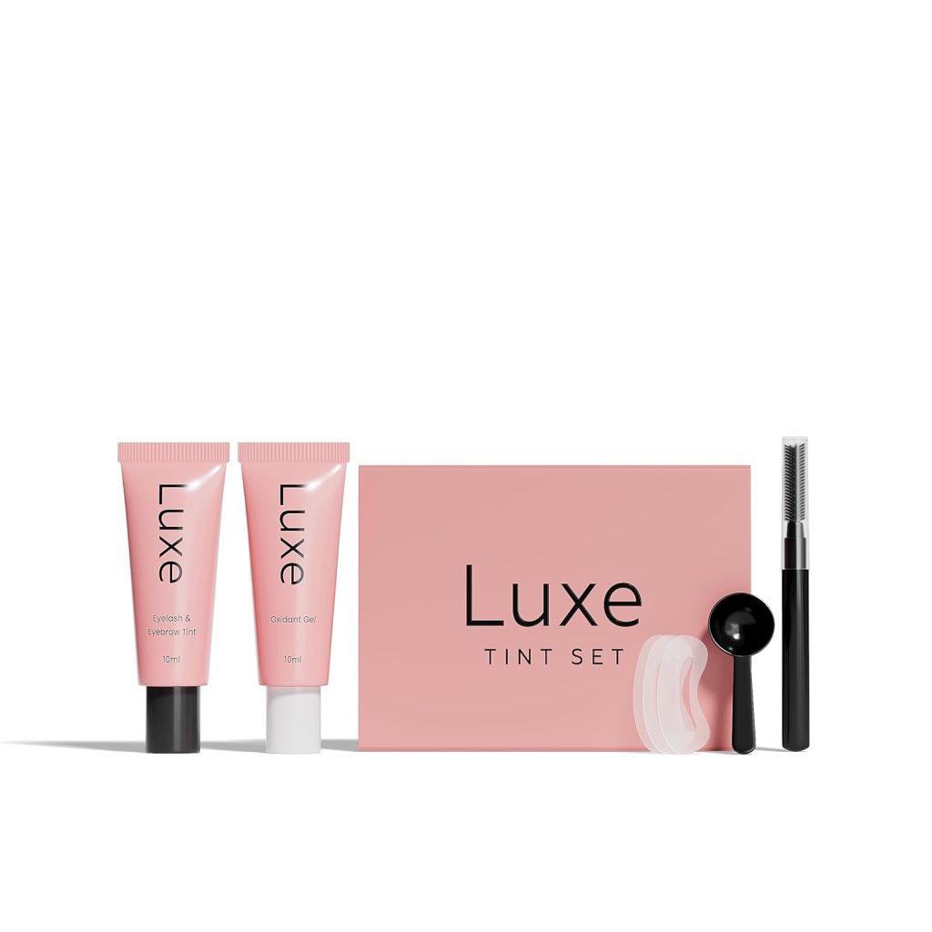 Lashes and Brows Tint: Luxe Cosmetics Black Color Set 1