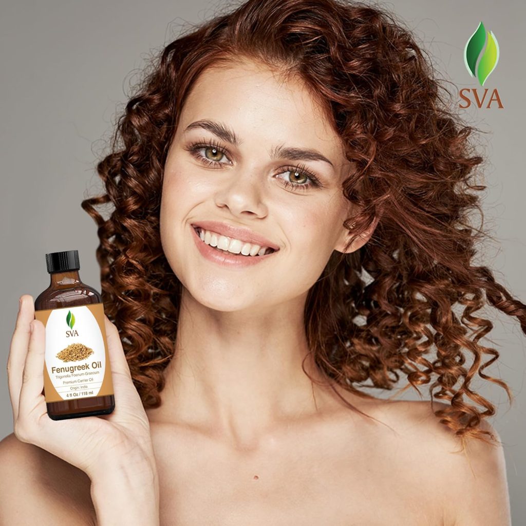 Experience the Transformative Benefits of SVA Fenugreek Oil for Hair and Skin 1