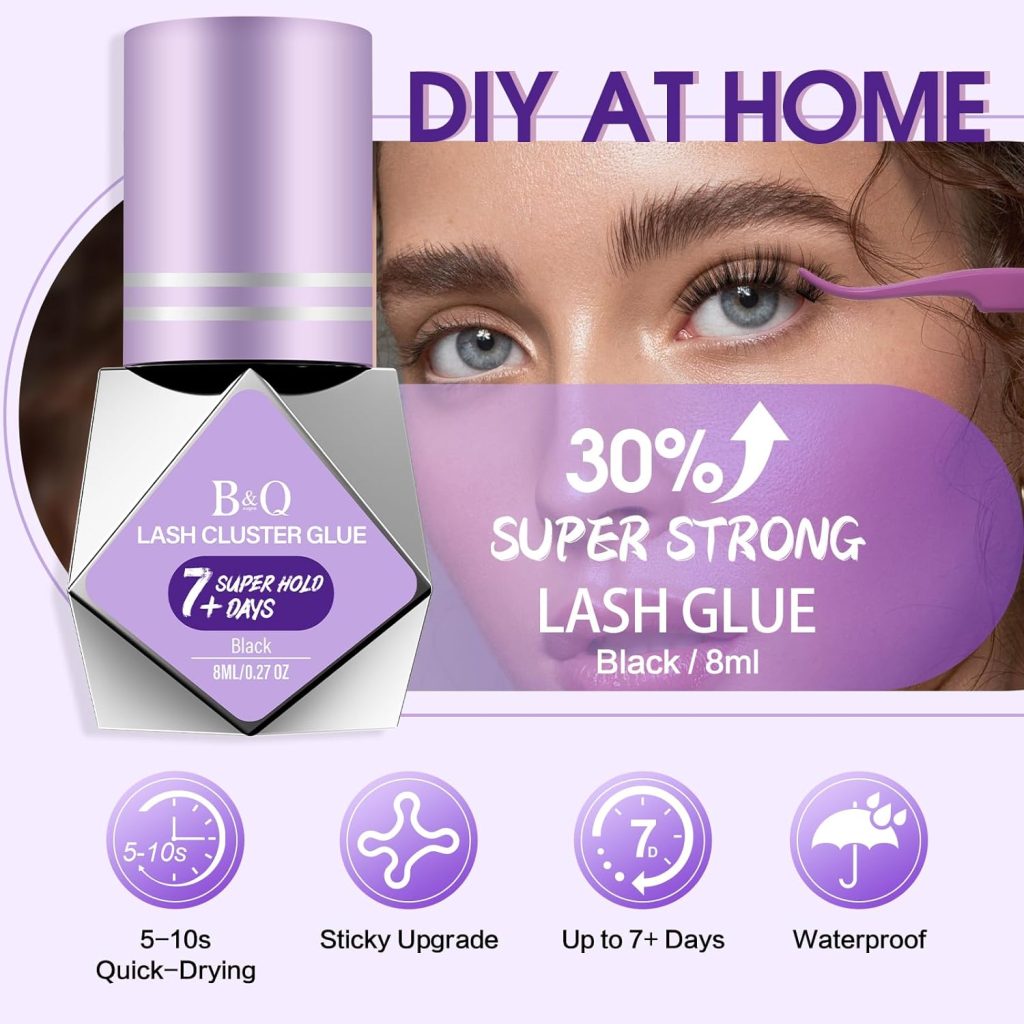 B&Q Lash Cluster Glue: Strong & Long-Lasting Eyelash Adhesive 1