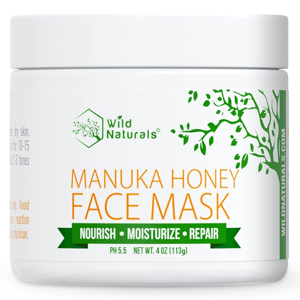 Manuka Honey Face Mask for Healthy, Glowing Skin | Wild Naturals 1