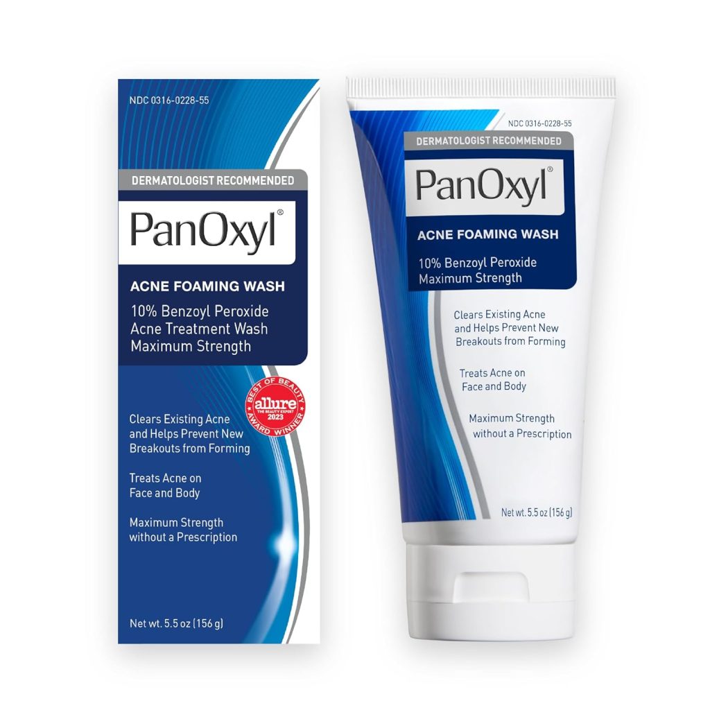 Acne Foaming Wash: Discover Powerful Solution with PanOxyl 1