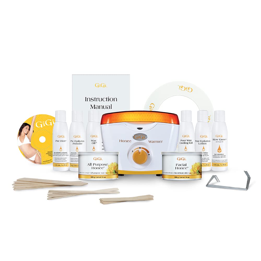 Hair Removal Waxing Kit - Get Smooth, Hair-Free Skin with the GiGi Pro 1 Waxing Kit 1