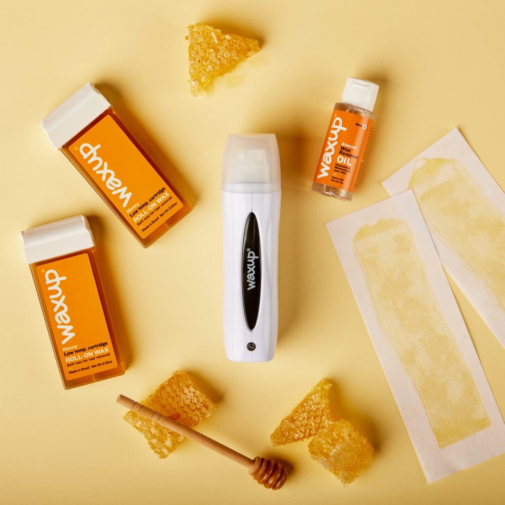 Honey Wax Roller Kit - Convenient and Effective At-Home Waxing Solution 1