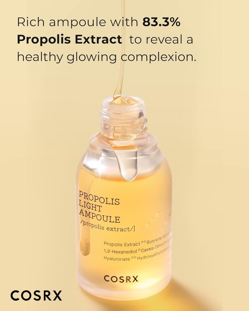Glow Boosting Serum: COSRX Propolis Ampoule for Sensitive Skin 2