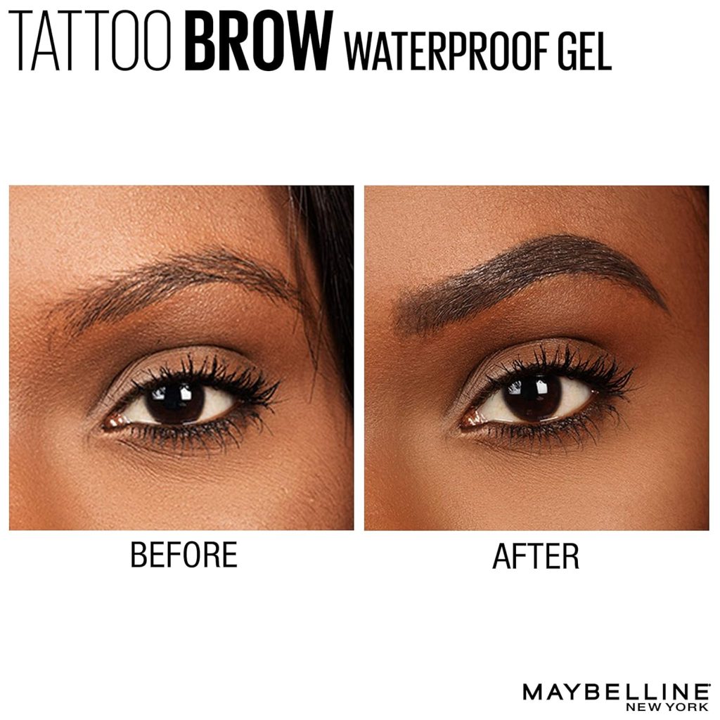 TattooStudio Waterproof Eyebrow Gel - Achieve Fuller and Defined Brows That Last 1