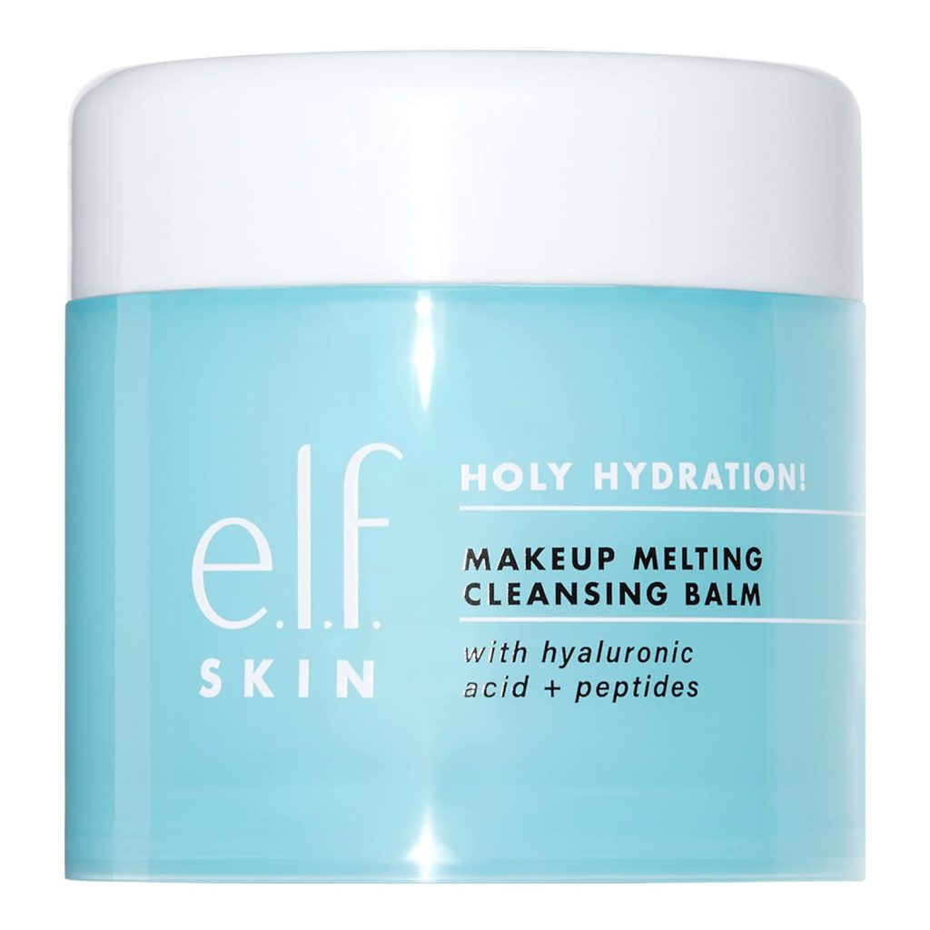 A Review of e.l.f. Holy Hydration! Makeup Melting Cleansing Balm 1