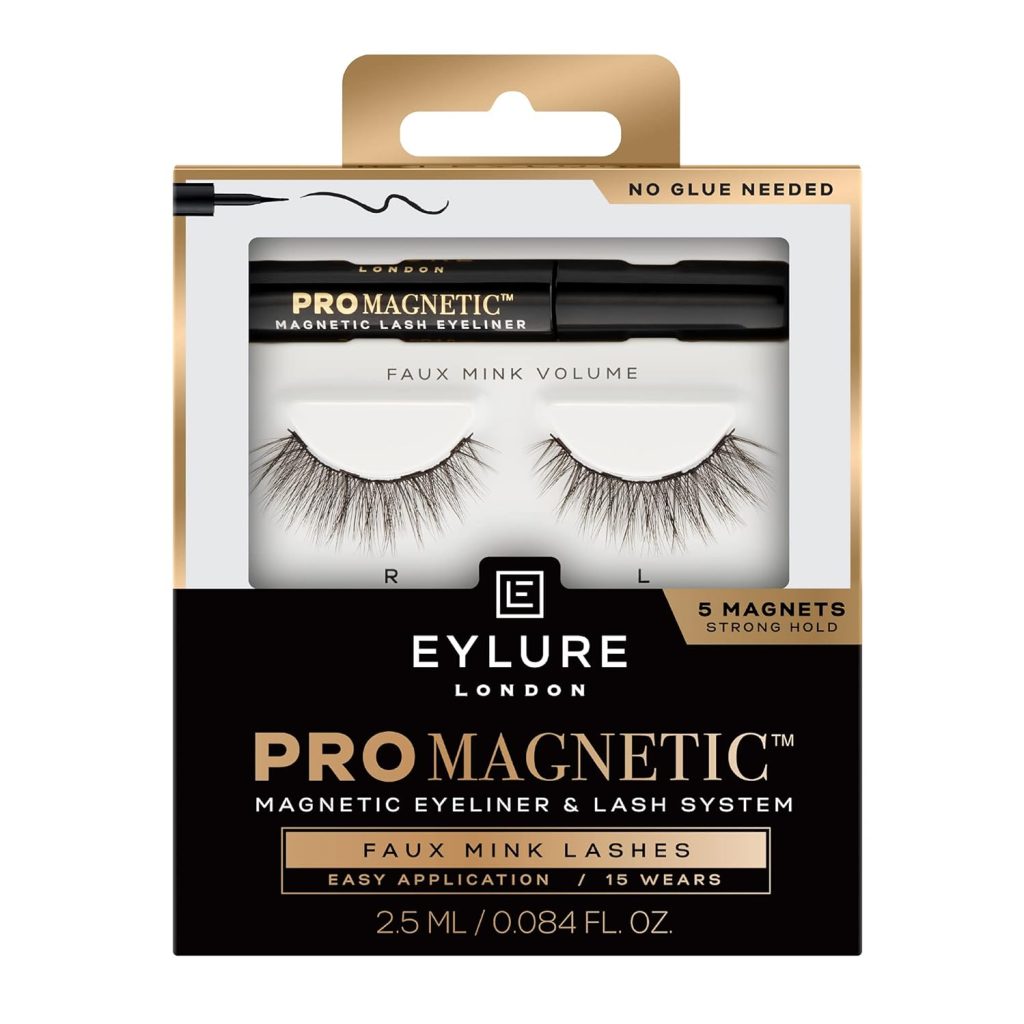 Faux Mink Lashes: The Eylure Promagnetic Volume Magnetic Eyeliner & Lash System 1