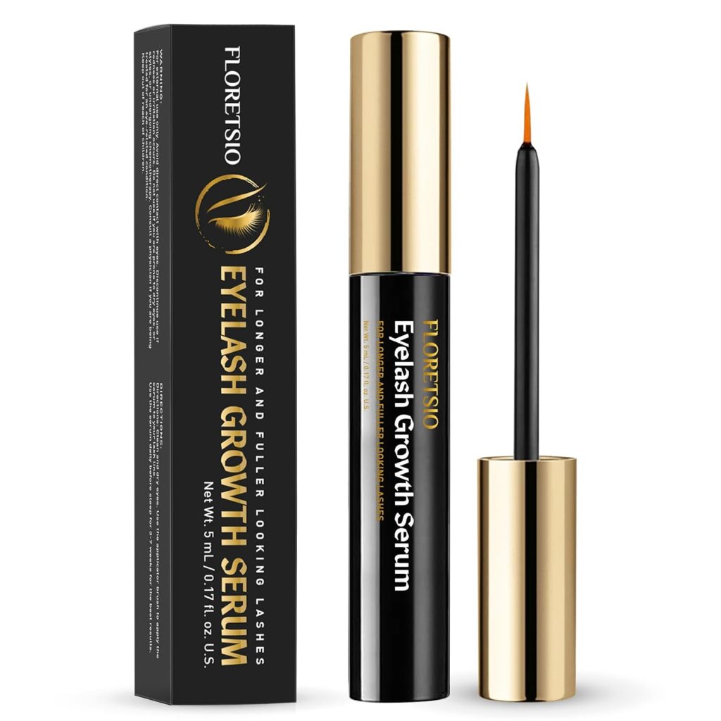 Lash Serum for Eyelash & Eyebrow Growth - Achieve Fuller and Longer Lashes with Floretsio 2