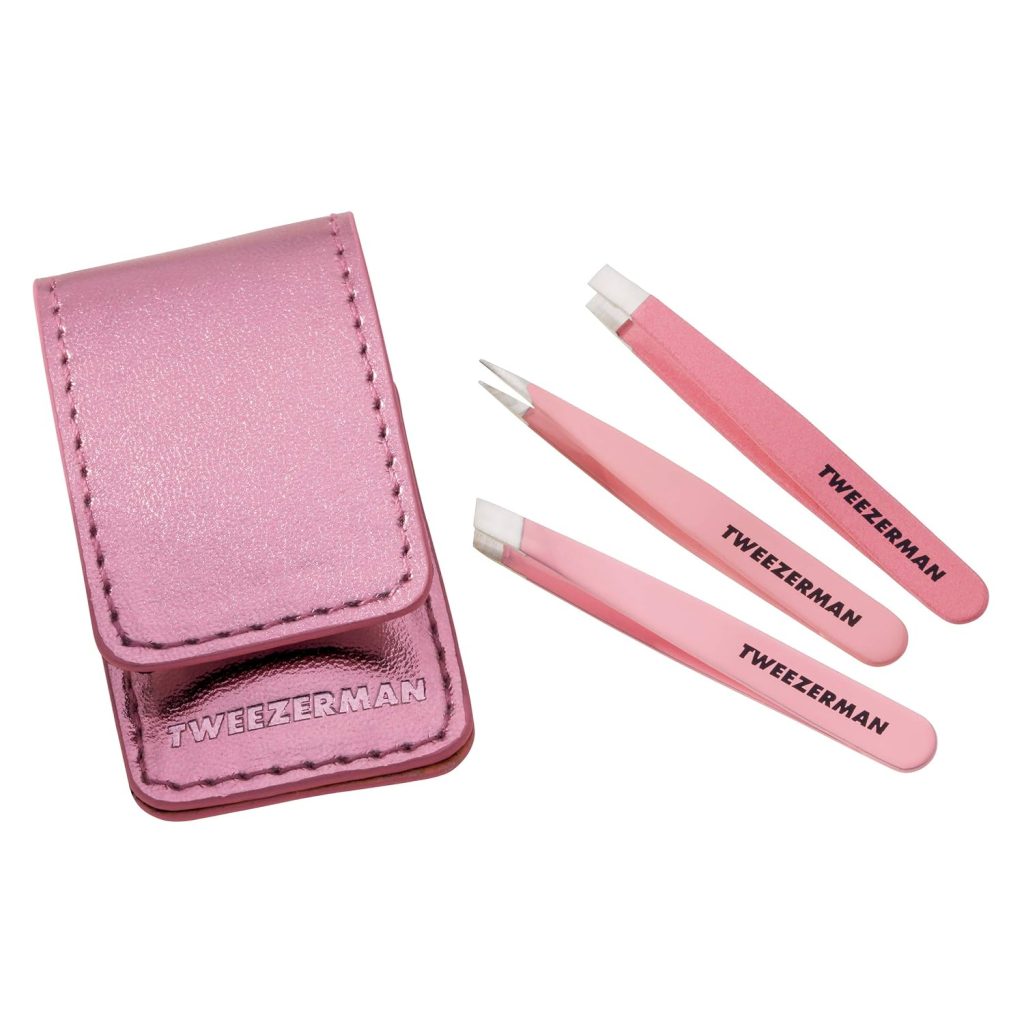 Achieve Perfectly Groomed Brows with the Micro Mini Tweezer Set 1