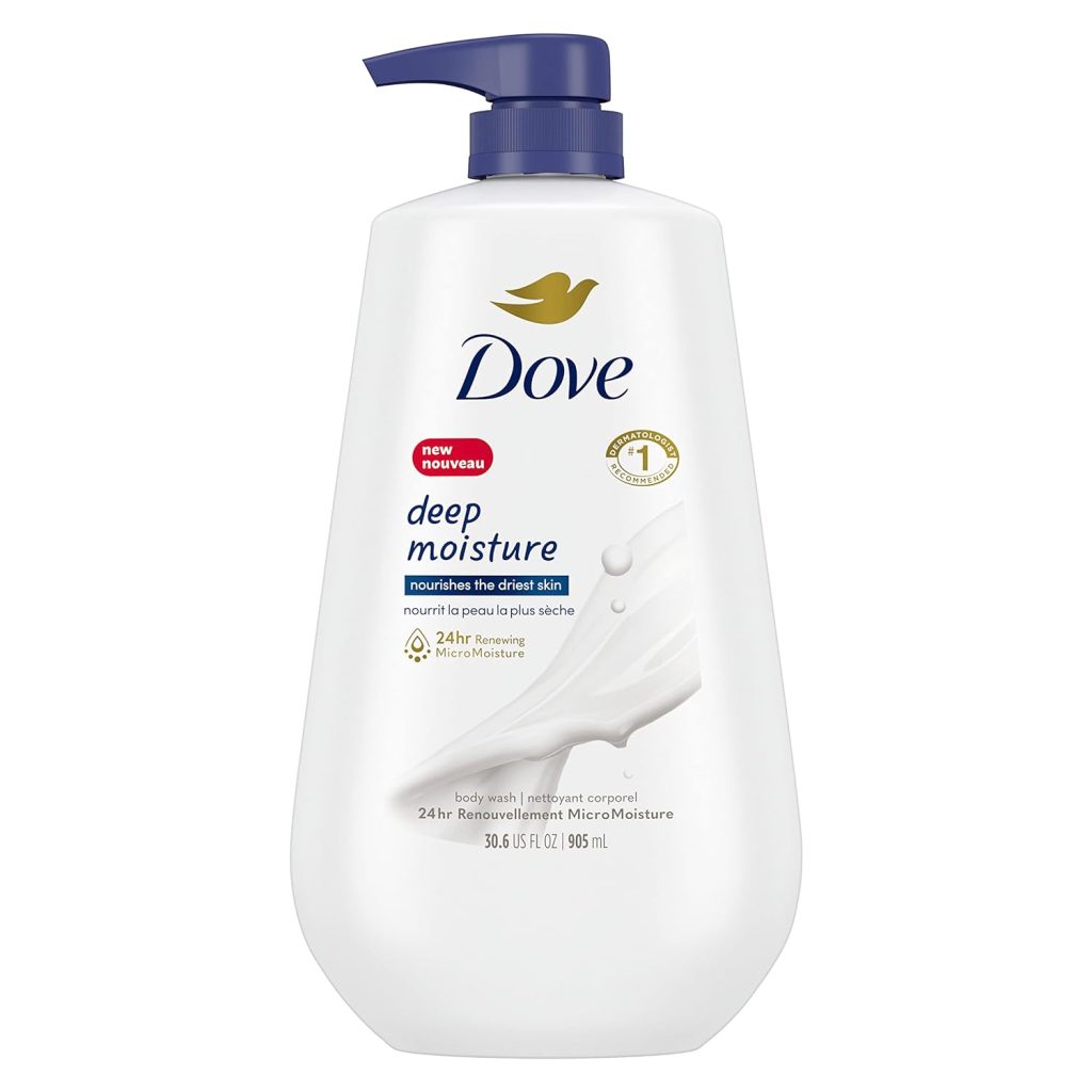 Moisturizing Cleanser for Dry Skin: Experience Deep Hydration with Dove Body Wash 1